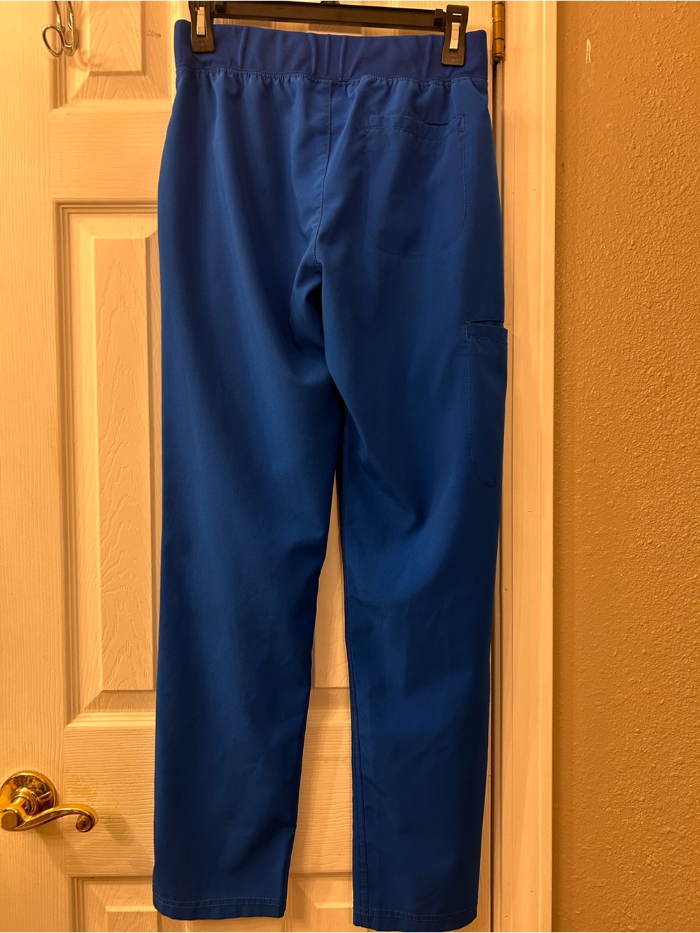 3 (S/S/M) Blue Utility Scrub Pants - Comfortable Workwear - Picture 12 of 13